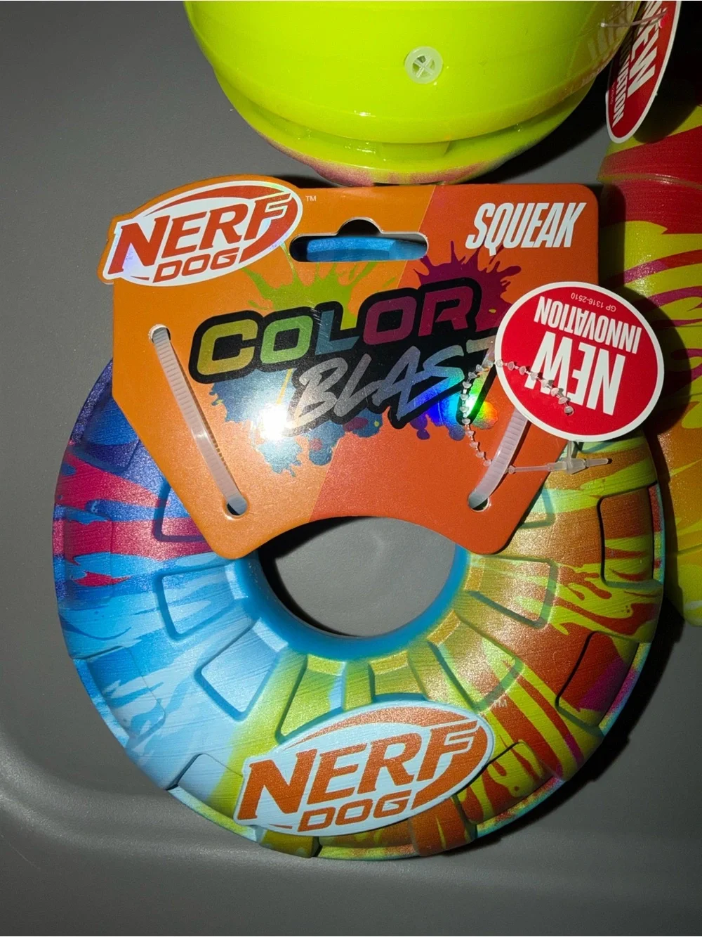 Nerf Color Blast Dog Toy Bundle!